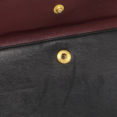 シャネル CHANEL マトラッセ 27 チェーンショルダー ブラック ラムスキン ショルダーバッグ ゴールド金具 シングルフラップ 黒