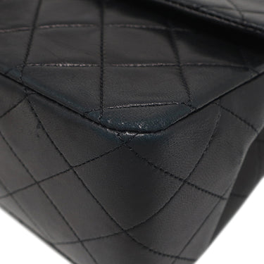 シャネル CHANEL マトラッセ 27 チェーンショルダー ブラック ラムスキン ショルダーバッグ ゴールド金具 シングルフラップ 黒