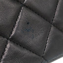 シャネル CHANEL マトラッセ 27 チェーンショルダー ブラック ラムスキン ショルダーバッグ ゴールド金具 シングルフラップ 黒