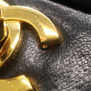 シャネル CHANEL マトラッセ 27 チェーンショルダー ブラック ラムスキン ショルダーバッグ ゴールド金具 シングルフラップ 黒