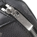 ベルルッティ BERLUTI エクスプローラー ボディバッグ ブラック PVCコーティングキャンバス ヴェネチアンレザー ボディバッグ シルバー金具 黒