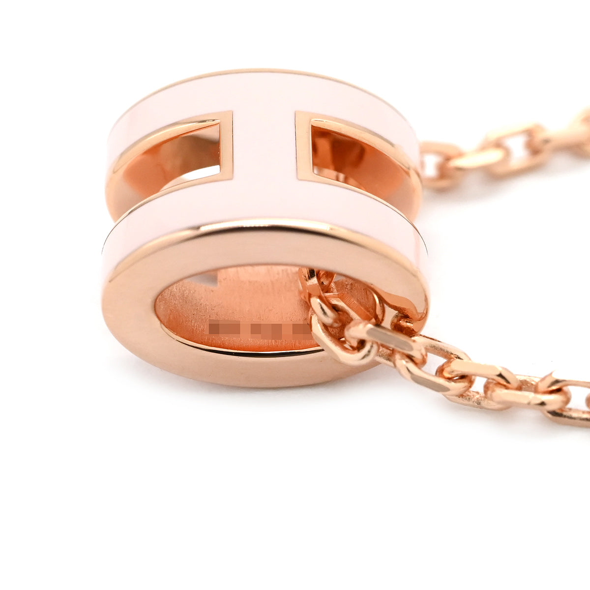エルメス HERMES ポップアッシュ ミニ ペンダント ローズドラジェ