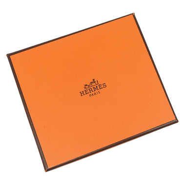 エルメス HERMES ベアン コンビネ ゴールド ヴォーエプソン 三つ折り財布 シルバー金具 茶 2025年製