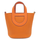 エルメス HERMES インザループ 23 オレンジ トリヨンクレマンス ヴォースイフト ハンドバッグ ゴールド金具 2025年製