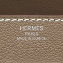 エルメス HERMES メッセンジャー ケリー PM エトゥープ エバーカラー ショルダーバッグ シルバー金具 グレージュ 2024年製