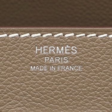 エルメス HERMES メッセンジャー ケリー PM エトゥープ エバーカラー ショルダーバッグ シルバー金具 グレージュ 2024年製