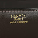 エルメス HERMES コンスタンス 24 ミロワール ショコラ ボックスカーフ ショルダーバッグ ゴールド金具 茶 2024年製