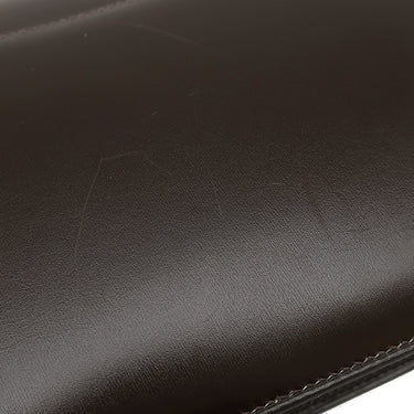 エルメス HERMES コンスタンス 24 ミロワール ショコラ ボックスカーフ ショルダーバッグ ゴールド金具 茶 2024年製