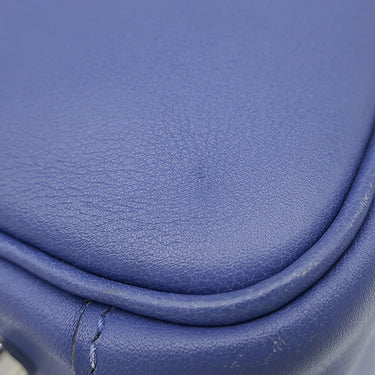 エルメス HERMES リンディ 26 トレサージュ ブルーブライトン×カプシーヌ×ブルーサフィール ヴォースイフト ヴォーエプソン 2WAYバッグ シルバー金具 青