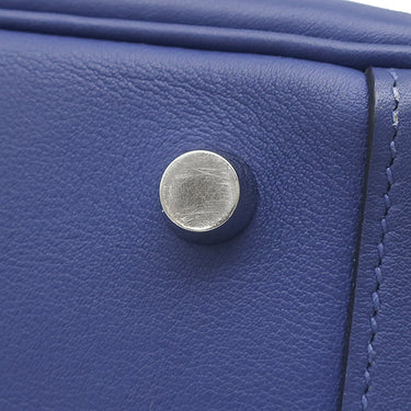 エルメス HERMES リンディ 26 トレサージュ ブルーブライトン×カプシーヌ×ブルーサフィール ヴォースイフト ヴォーエプソン 2WAYバッグ シルバー金具 青