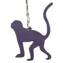 エルメス Hermes プティアッシュ サル パープル×レッド ヴォーエプソン シェーブル バッグチャーム 猿 チャーム petit H