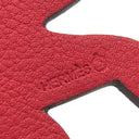 エルメス Hermes プティアッシュ サル パープル×レッド ヴォーエプソン シェーブル バッグチャーム 猿 チャーム petit H