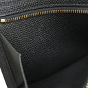 エルメス HERMES ベアンコンパクト ブラック ヴォーエプソン 二つ折り財布 ゴールド金具 コンパクトウォレット