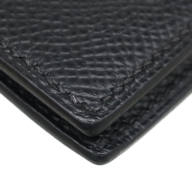 エルメス HERMES ベアンコンパクト ブラック ヴォーエプソン 二つ折り財布 ゴールド金具 コンパクトウォレット
