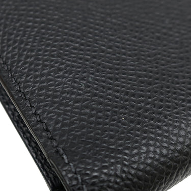 エルメス HERMES ベアンコンパクト ブラック ヴォーエプソン 二つ折り財布 ゴールド金具 コンパクトウォレット
