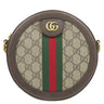 グッチ GUCCI オフィディア ミニ ラウンド 550618 ベージュ×エボニー GGスプリームキャンバス ショルダーバッグ ゴールド金具