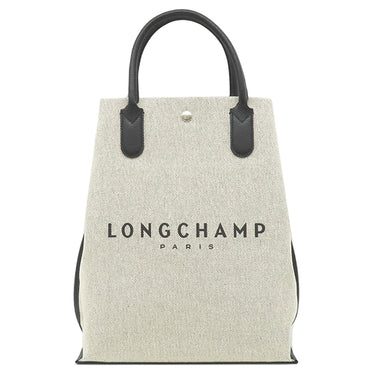 ロンシャン LONGCHAMP ショッピングバッグ 10211 HSG エクリュ コットンキャンバス トートバッグ シルバー金具 トート