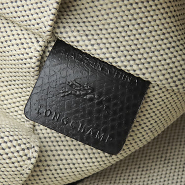 ロンシャン LONGCHAMP ショッピングバッグ 10211 HSG エクリュ コットンキャンバス トートバッグ シルバー金具 トート