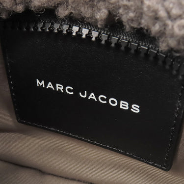 マークジェイコブス MARC JACOBS ザ テディ マイクロ トート H011M12FA22 グレー ポリエステル 2WAYバッグ シルバー金具 ショルダー ボア