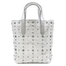 ジミーチュウ JIMMY CHOO ソフィア シルバー レザー 2WAYバッグ シルバー金具 SOFIA トート ショルダー 星 スター スタッズ メタリック
