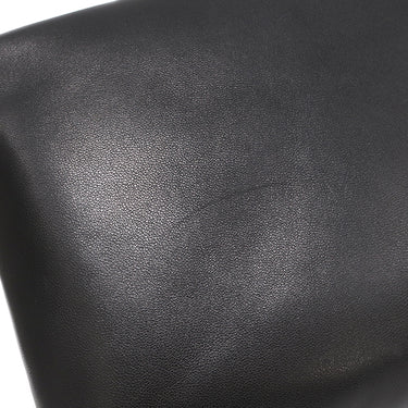 イヴ・サンローラン Yves Saint Laurent スモール カリプソ ポーチ 765025 ブラック ラムスキン クラッチバッグ ゴールド金具 黒 セカンドバッグ