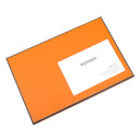 エルメス HERMES ベアンスフレ ローズリップスティック シェーブル 長財布 シルバー金具 二つ折り財布
