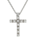 スタージュエリー STAR JEWELRY ダイヤ クロスネックレス ホワイトゴールド K18WG ダイヤモンド ネックレス 18K 750 WG