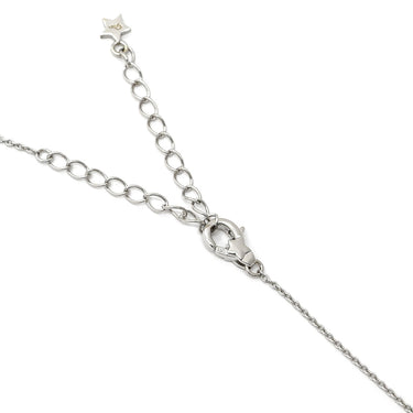 スタージュエリー STAR JEWELRY ダイヤ クロスネックレス ホワイトゴールド K18WG ダイヤモンド ネックレス 18K 750 WG