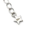 スタージュエリー STAR JEWELRY ダイヤ クロスネックレス ホワイトゴールド K18WG ダイヤモンド ネックレス 18K 750 WG