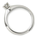 ティファニー Tiffany & Co ソリティア ダイヤリング プラチナシルバー Pt950 ダイヤモンド リング 指輪 T＆Co. 一粒 1P 立爪 0.19ct 11号