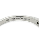 ティファニー Tiffany & Co ソリティア ダイヤリング プラチナシルバー Pt950 ダイヤモンド リング 指輪 T＆Co. 一粒 1P 立爪 0.19ct 11号