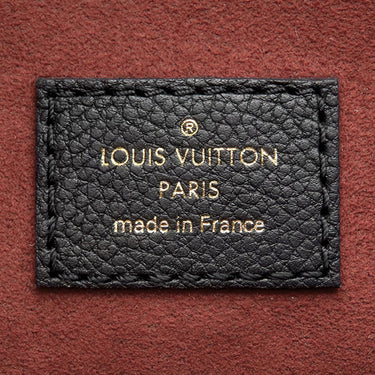 ルイヴィトン LOUIS VUITTON オンザゴー PM M45659 ブラック×ベージュ モノグラムアンプラント ハンドバッグ ゴールド金具 ショルダー欠品
