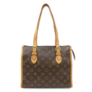 ルイヴィトン LOUIS VUITTON ポパンクール オ M40007 モノグラム モノグラムキャンバス ショルダーバッグ ゴールド金具 茶 肩掛け トートバッグ