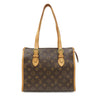 ルイヴィトン LOUIS VUITTON ポパンクール オ M40007 モノグラム モノグラムキャンバス ショルダーバッグ ゴールド金具 茶 肩掛け トートバッグ