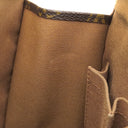 ルイヴィトン LOUIS VUITTON ポパンクール オ M40007 モノグラム モノグラムキャンバス ショルダーバッグ ゴールド金具 茶 肩掛け トートバッグ