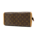 ルイヴィトン LOUIS VUITTON ポパンクール オ M40007 モノグラム モノグラムキャンバス ショルダーバッグ ゴールド金具 茶 肩掛け トートバッグ