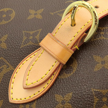 ルイヴィトン LOUIS VUITTON ポパンクール オ M40007 モノグラム モノグラムキャンバス ショルダーバッグ ゴールド金具 茶 肩掛け トートバッグ