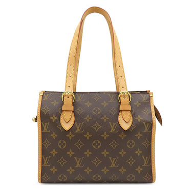 ルイヴィトン LOUIS VUITTON ポパンクール オ M40007 モノグラム モノグラムキャンバス ショルダーバッグ ゴールド金具 茶 肩掛け トートバッグ