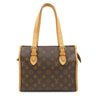 ルイヴィトン LOUIS VUITTON ポパンクール オ M40007 モノグラム モノグラムキャンバス ショルダーバッグ ゴールド金具 茶 肩掛け トートバッグ