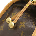 ルイヴィトン LOUIS VUITTON ポパンクール オ M40007 モノグラム モノグラムキャンバス ショルダーバッグ ゴールド金具 茶 肩掛け トートバッグ