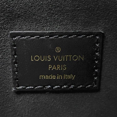 ルイヴィトン LOUIS VUITTON オンザゴー PM M45653 ノワール モノグラムアンプラント ハンドバッグ ゴールド金具 ショルダーストラップ欠品
