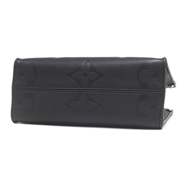 ルイヴィトン LOUIS VUITTON オンザゴー PM M45653 ノワール モノグラムアンプラント ハンドバッグ ゴールド金具 ショルダーストラップ欠品