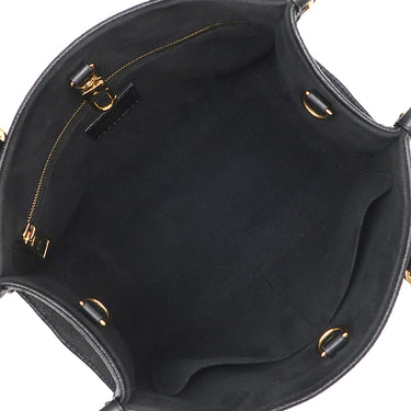 ルイヴィトン LOUIS VUITTON オンザゴー PM M45653 ノワール モノグラムアンプラント ハンドバッグ ゴールド金具 ショルダーストラップ欠品