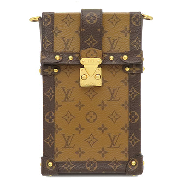 ルイヴィトン LOUIS VUITTON ポシェット トランク ヴェルティカル M67873 モノグラムリバース モノグラムキャンバス モノグラムリバースキャンバス ショルダーバッグ ゴールド金具