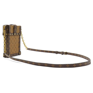 ルイヴィトン LOUIS VUITTON ポシェット トランク ヴェルティカル M67873 モノグラムリバース モノグラムキャンバス モノグラムリバースキャンバス ショルダーバッグ ゴールド金具