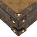 ルイヴィトン LOUIS VUITTON ポシェット トランク ヴェルティカル M67873 モノグラムリバース モノグラムキャンバス モノグラムリバースキャンバス ショルダーバッグ ゴールド金具
