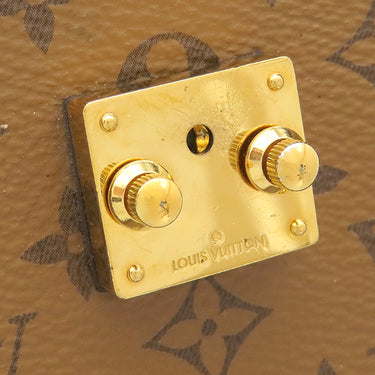 ルイヴィトン LOUIS VUITTON ポシェット トランク ヴェルティカル M67873 モノグラムリバース モノグラムキャンバス モノグラムリバースキャンバス ショルダーバッグ ゴールド金具