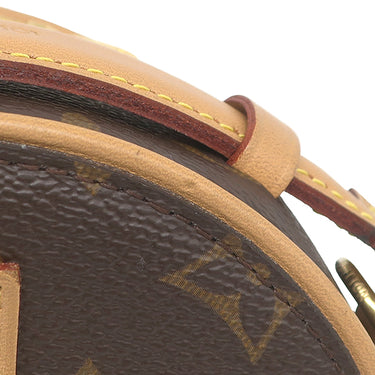 ルイヴィトン LOUIS VUITTON ミニ ボワット シャポー M44699 モノグラム モノグラムキャンバス 2WAYバッグ ゴールド金具 茶 ミニショルダー 丸型