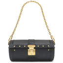 ルイヴィトン LOUIS VUITTON パピヨン トランクバッグ M58655 ノワール エピレザー ショルダーバッグ ゴールド金具 黒 チェーンショルダー