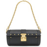 ルイヴィトン LOUIS VUITTON パピヨン トランクバッグ M58655 ノワール エピレザー ショルダーバッグ ゴールド金具 黒 チェーンショルダー